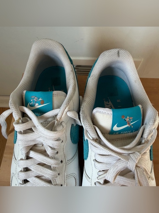 Nike Air Force 1 Bugs Bunny Lola Bunny White Teal - Men\'s Basketball Sneakers main image 9